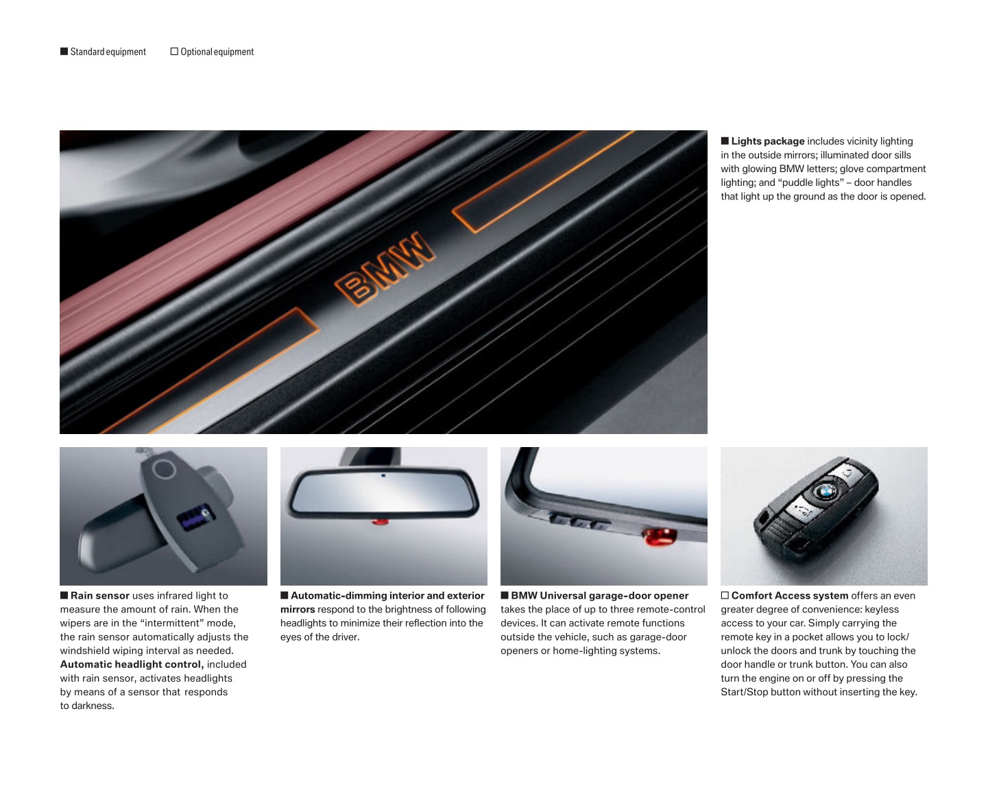 2008 BMW 6-Series Brochure Page 9